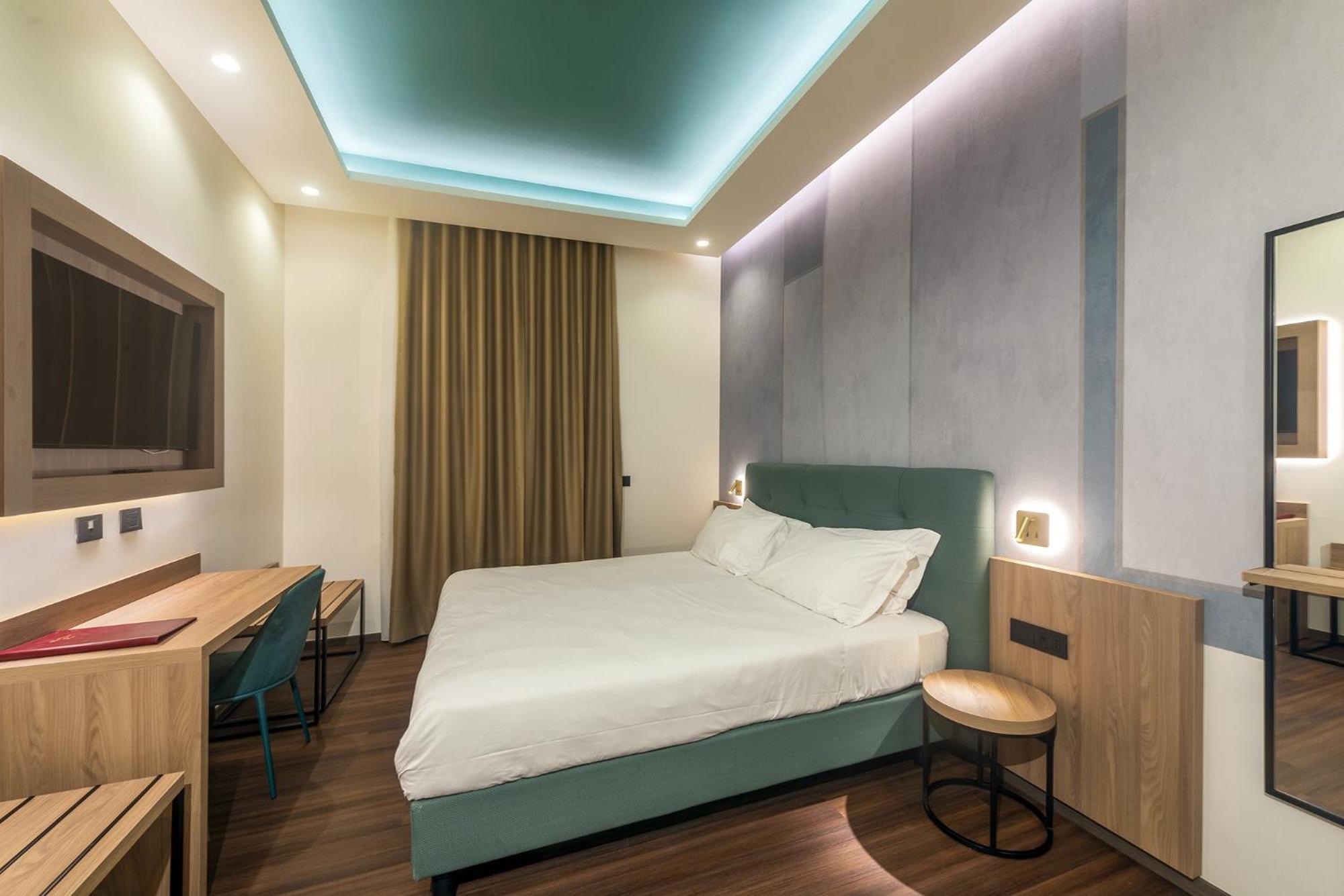 Hotel Vittoria Pompei Bagian luar foto