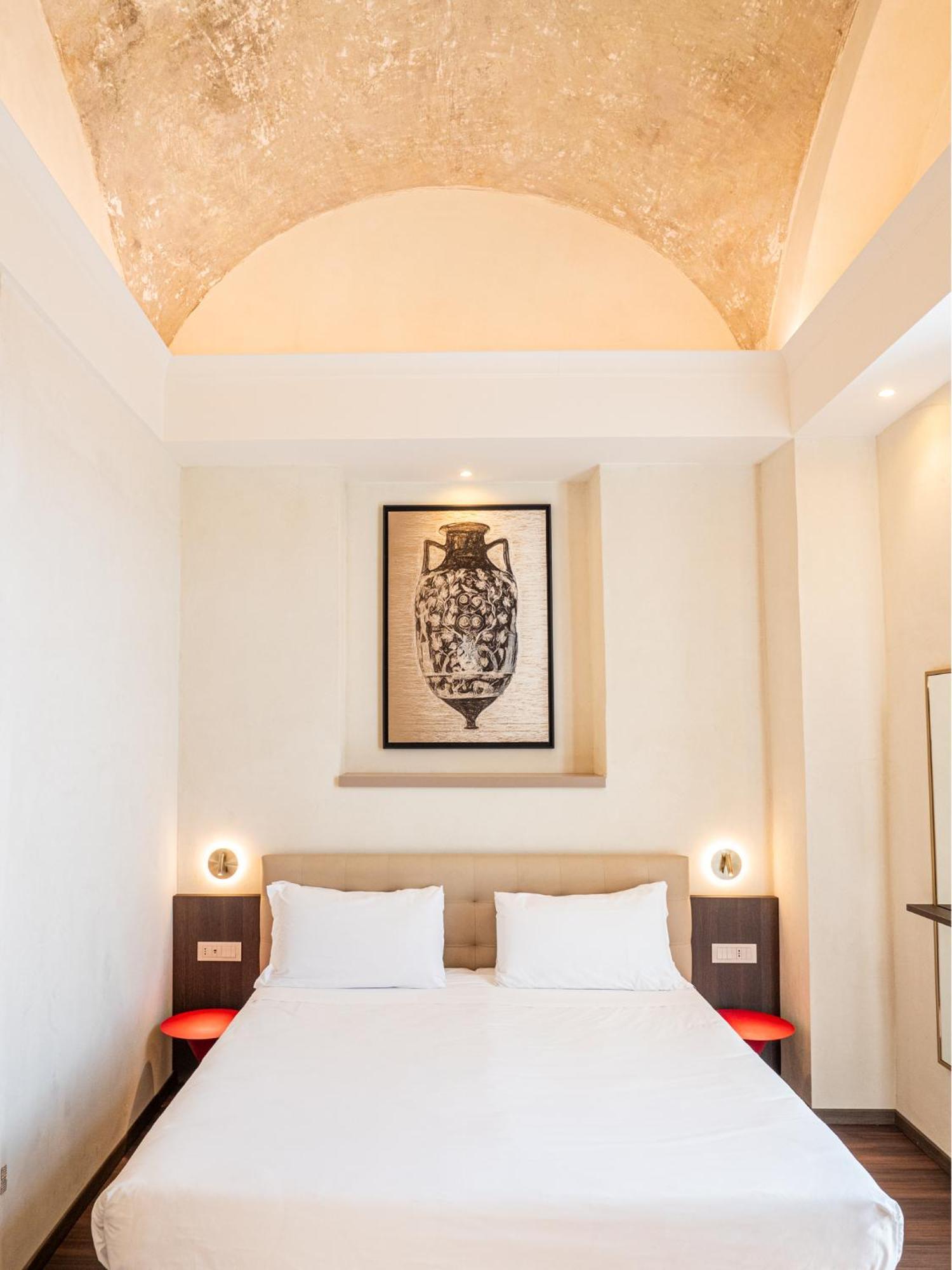 Hotel Vittoria Pompei Bagian luar foto
