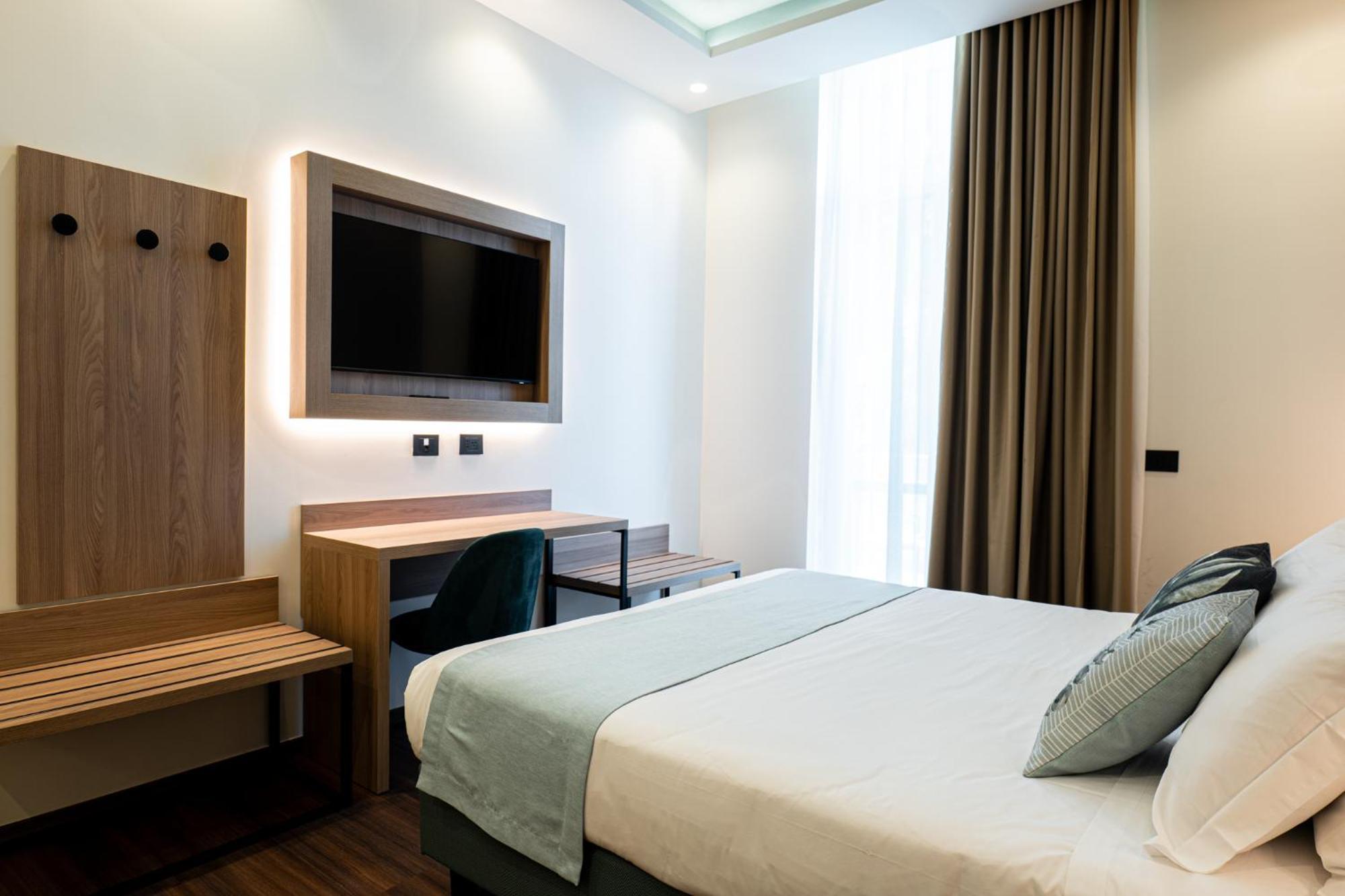 Hotel Vittoria Pompei Bagian luar foto