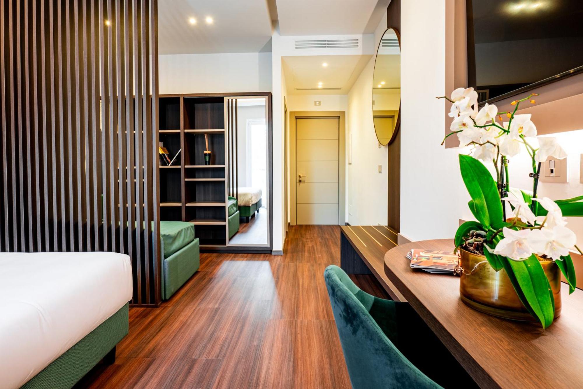 Hotel Vittoria Pompei Bagian luar foto